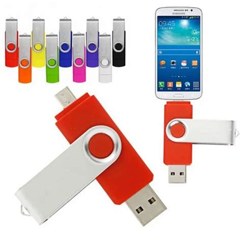 32GB Colorful Rotated OTG Smart Flash pen drive 32GB OTG memory stick ...