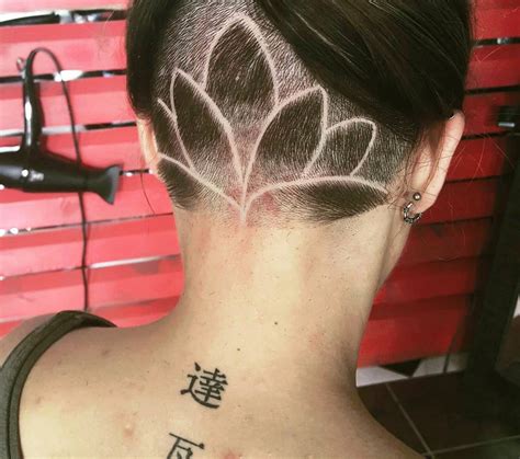 Tattoo Hairstyle: Trendy Hair Tattoos Designs For Women - LadyLife