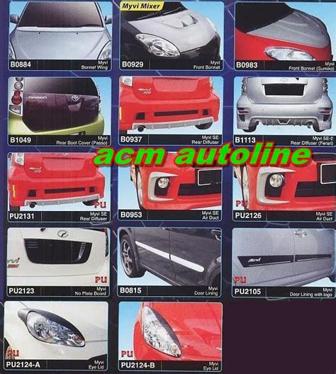 PERODUA MYVI ACCESSORIES