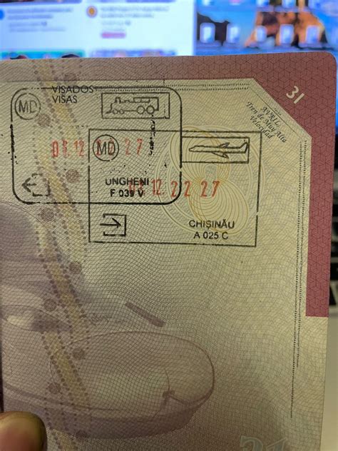 Moldovan Stamp in Spanish passport - HATE IT : r/PassportPorn