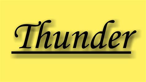 Thunder Instrumental - YouTube