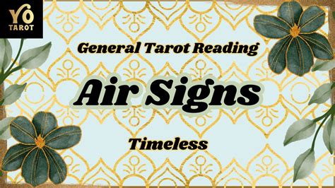 Air Signs Tarot Reading - You can have it all! - YouTube