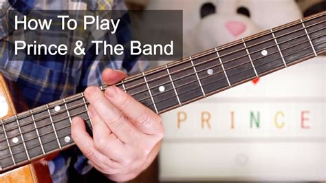 'Prince & The Band' Prince Acoustic Guitar Lesson - YouTube