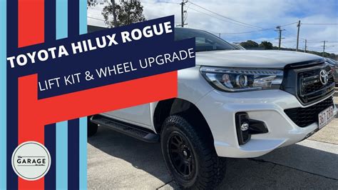 Toyota Hilux Rogue Outback Armour Lift Kit Upgrade & New Wheels - YouTube