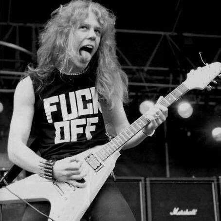 A young James Hetfield | poses | Pinterest