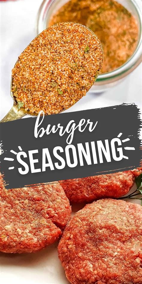 Best Burger Seasoning - It is a Keeper