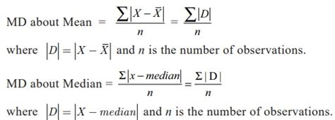 Mean deviation - Measures of dispersion