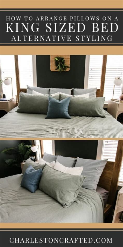 Simple King Bed Pillow Arrangement Ideas | 6b.u5ch.com