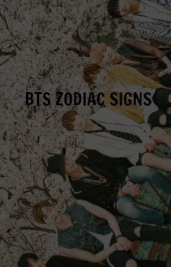 BTS Zodiac Signs - 영혜 - Wattpad