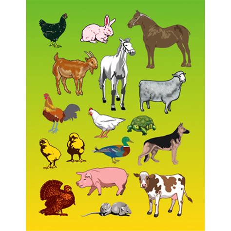 Stickers – Farm Animals, 25 sheets - Stickers - The Craft Shop, Inc.