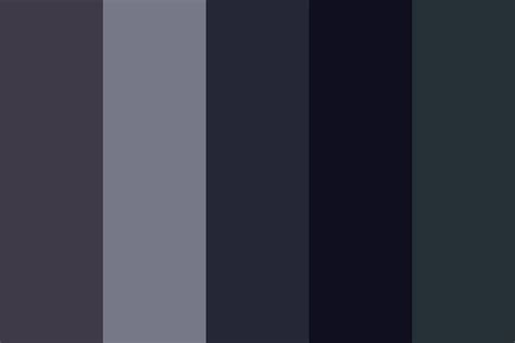 Bluish Grey Color Palette - Where would you use this color palette?