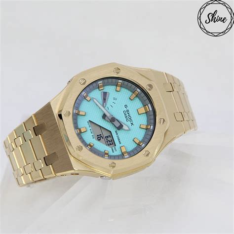 Tiffany Blue Dial Casioak Custom Watch Casio G-shock - Etsy