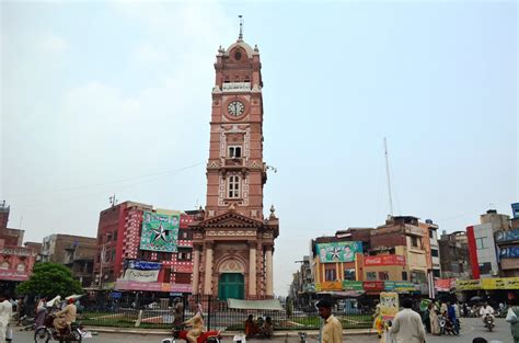 Pakistan Geotagging: Ghanta Ghar of Faisalabad (The Clock Tower of Lyallpur)
