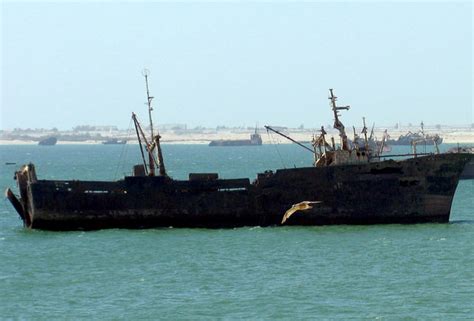 The world's biggest ship graveyard