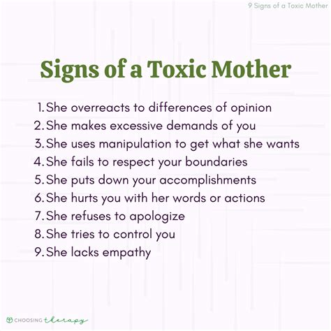 9 Signs of a Toxic Mother & The Effects of Being Raised by One