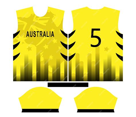 Premium Vector | Australia cricket team sports kid design or australia ...