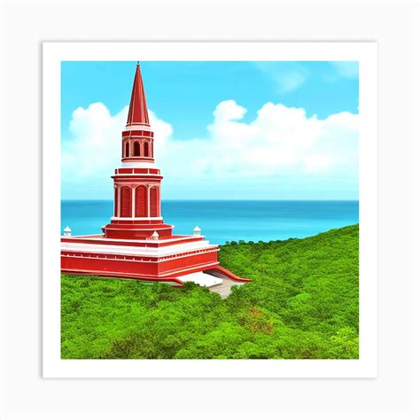 Sri Lankan Temple 18 Art Print by MdsArts - Fy