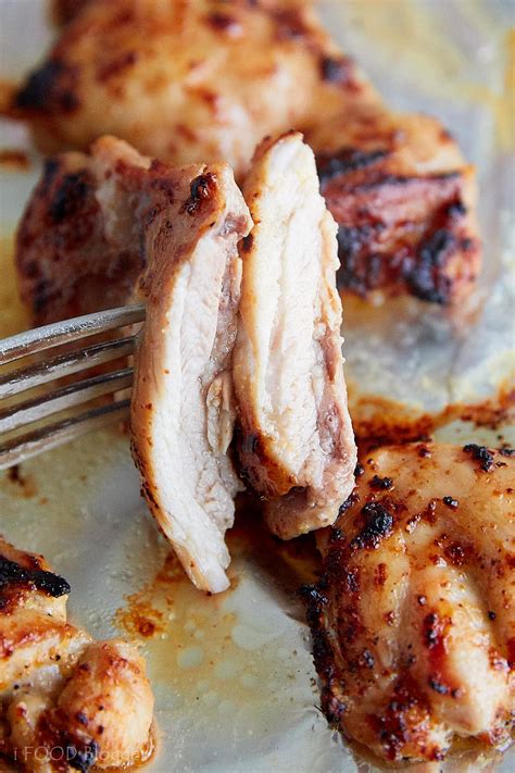 Broiled Chicken Thighs - i FOOD Blogger