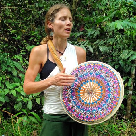 It's often nice to include drumming and singing during a Kambo ceremony ...