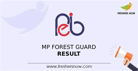 MP Forest Guard Result 2023 | Cut Off, Merit List