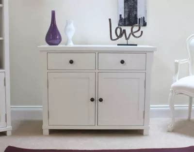 Buy Hampton White Painted Small Two Door Sideboard from our Sideboards ...