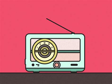 Retro Radio by Ajda Rotar Urankar on Dribbble