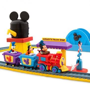 Mickey Mouse Clubhouse Train Track Play Set