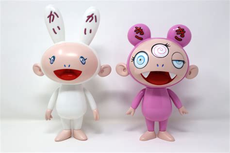 Takashi Murakami Shop Kaikai & Kiki Vinyl Sculpture (Blue Eyes) Original | Kumi Contemporary