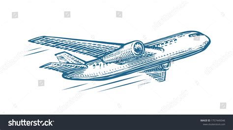 51,751 Plane Sketch Images, Stock Photos & Vectors | Shutterstock