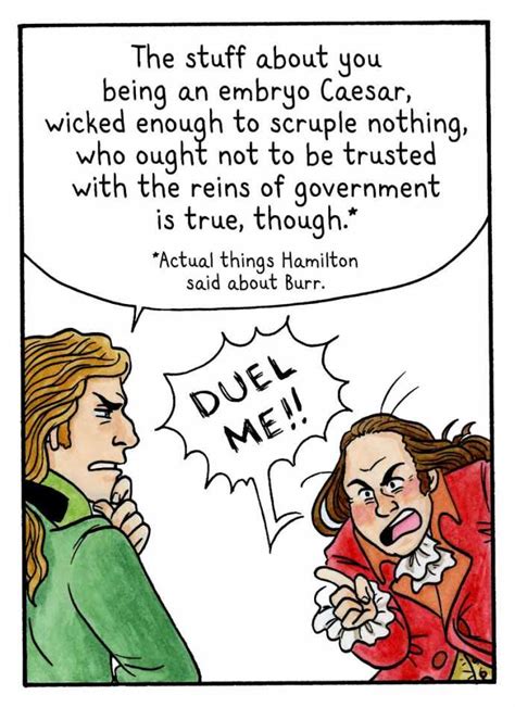 Hamilton Vs. Burr: What Really Happened? | The Nib