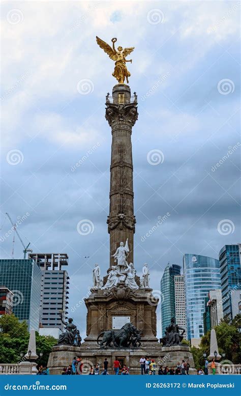 Independence Monument , Mexico Editorial Photography - Image: 26263172