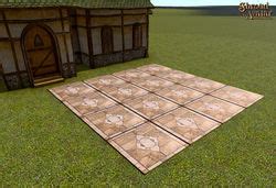 Giant Polished Beige Inlaid Marble Pavers - Shroud of the Avatar Wiki - SotA