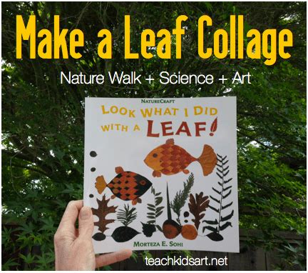 Make a Leaf Collage • TeachKidsArt