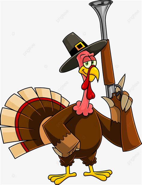 Thanksgiving Pilgrims Vector Art PNG, Thanksgiving Turkey Pilgrim ...