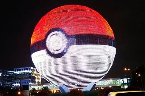 WATCH: MOA globe turns into giant Poke Ball | ABS-CBN News