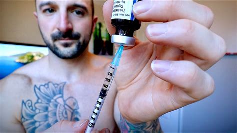 MY NEW TESTOSTERONE INJECTION SITE (TRT) + (Body & Dosage Update) - YouTube