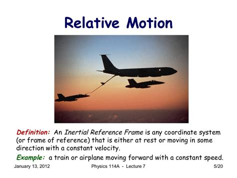 Relative motion and relative speed