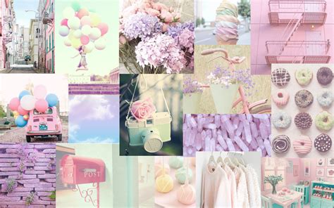 Aesthetic Collage Spring Desktop Wallpapers - Wallpaper Cave