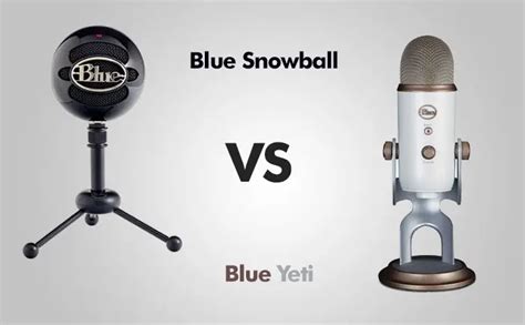 Blue Snowball vs Blue Yeti