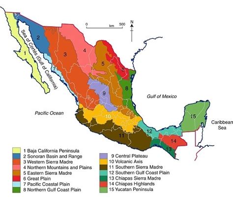regions | Geo-Mexico, the geography of Mexico
