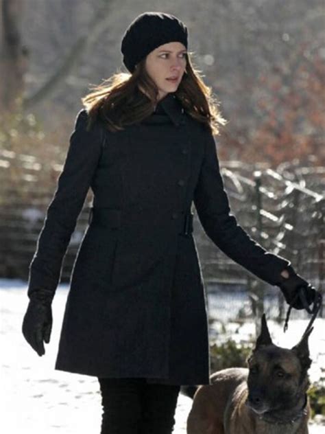 Amy Acker Person of Interest Black Wool Coat