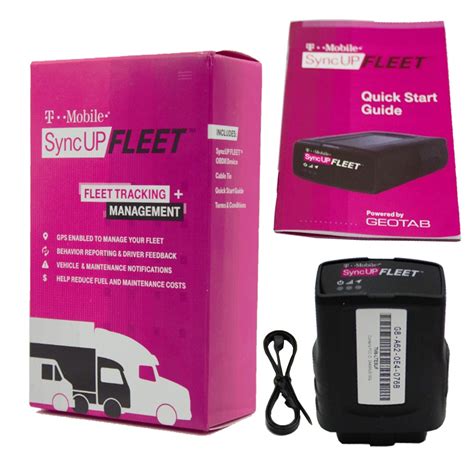 T-Mobile SyncUp Fleet GPS Tracker OBD II Real-time Car & Truck Plus ...