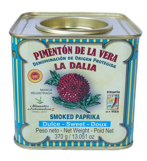 Amazon.com : La Dalia Pimenton De La Vera Picante DOP Hot Smoked Paprika : Paprika Spices And ...