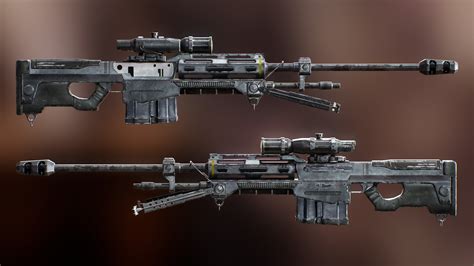 Zachary Creer - SRS99-AM Sniper Rifle (Halo Reach Fan Art)