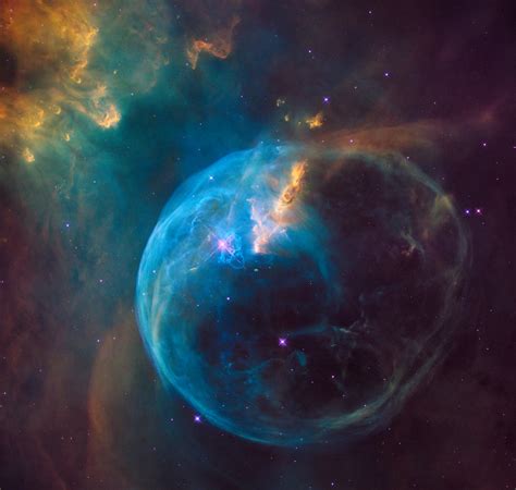 Bubble Nebula (2016) | The Hubble Space Telescope captured t… | Flickr