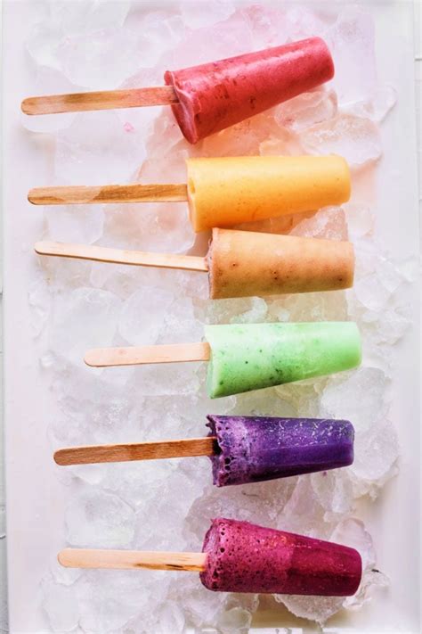 6 Colors of the Rainbow Popsicles Recipe - Mama Likes To Cook