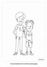 Best Brother Coloring Pages sketch template