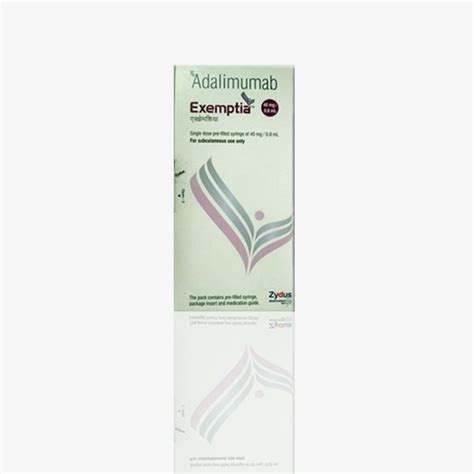 Buy Exemptia : Adalimumab 40 mg Injection Online - RHGH SPACE {GLOBAL ...