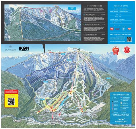 Panorama Ski Trail Map Free Download