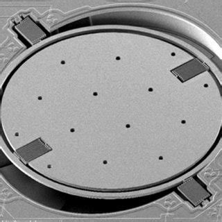 Schematic diagram of a MEMS mirror with design dimensions. | Download Scientific Diagram